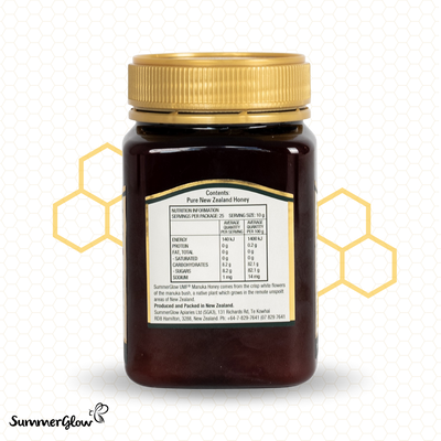 UMF™ 16+ Mānuka Honey 500g (MGO 570mg/kg)